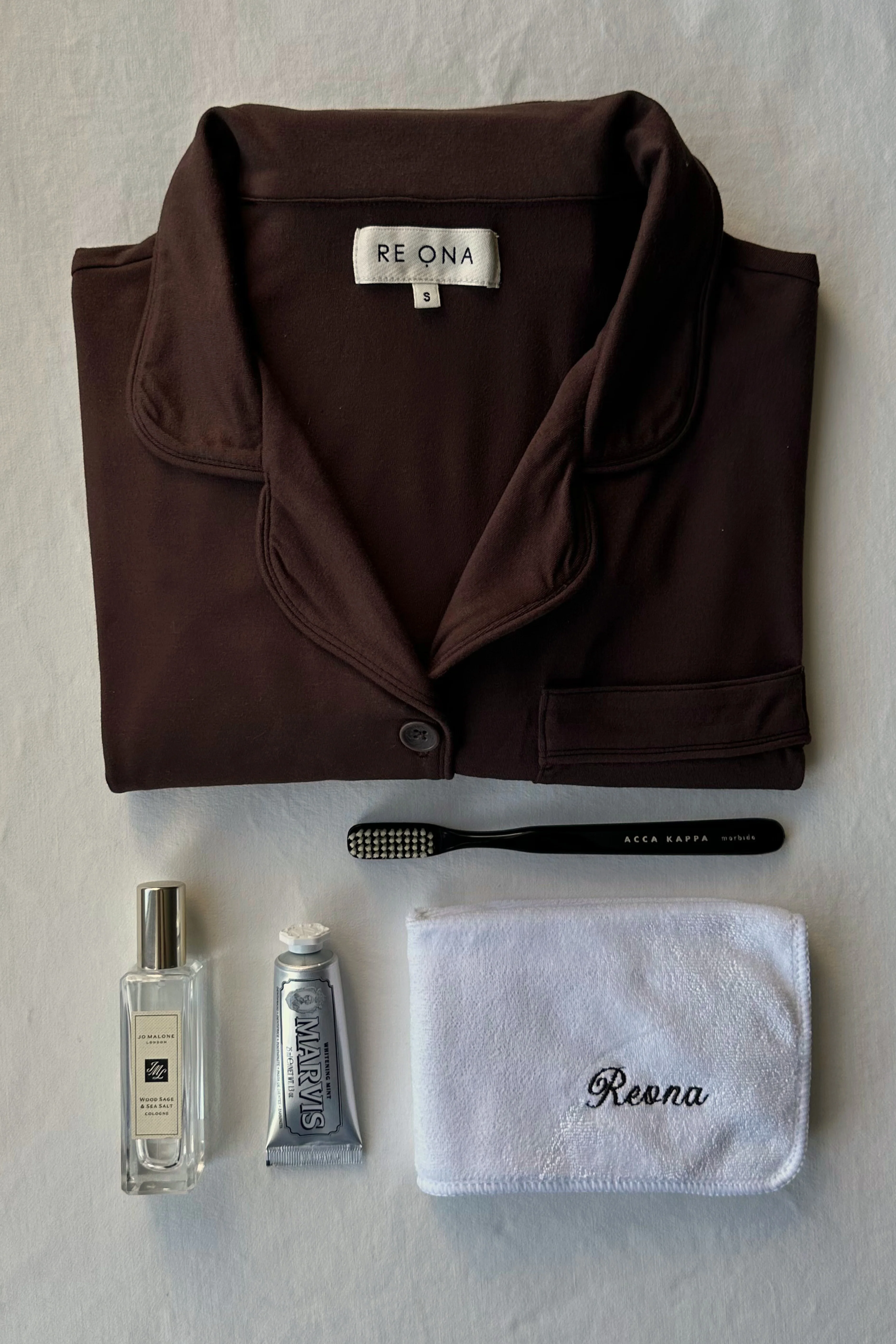 RE ONA Embroidery Facial Wash Towel - Image 3