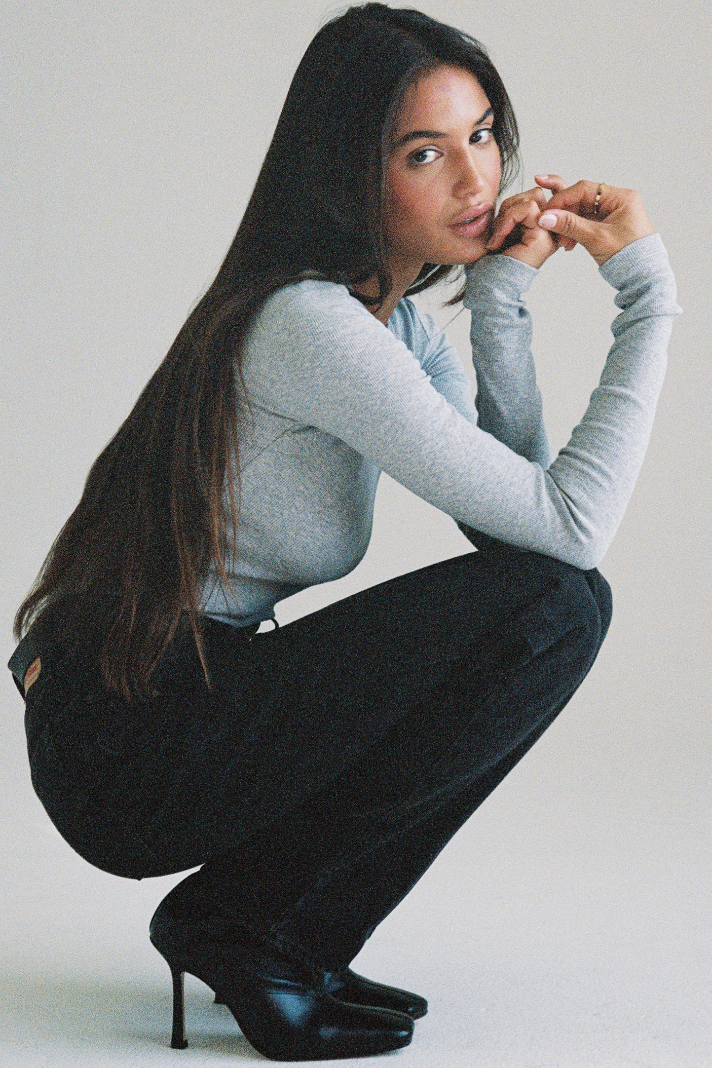 Ribbed Long Sleeve Top - Image 13