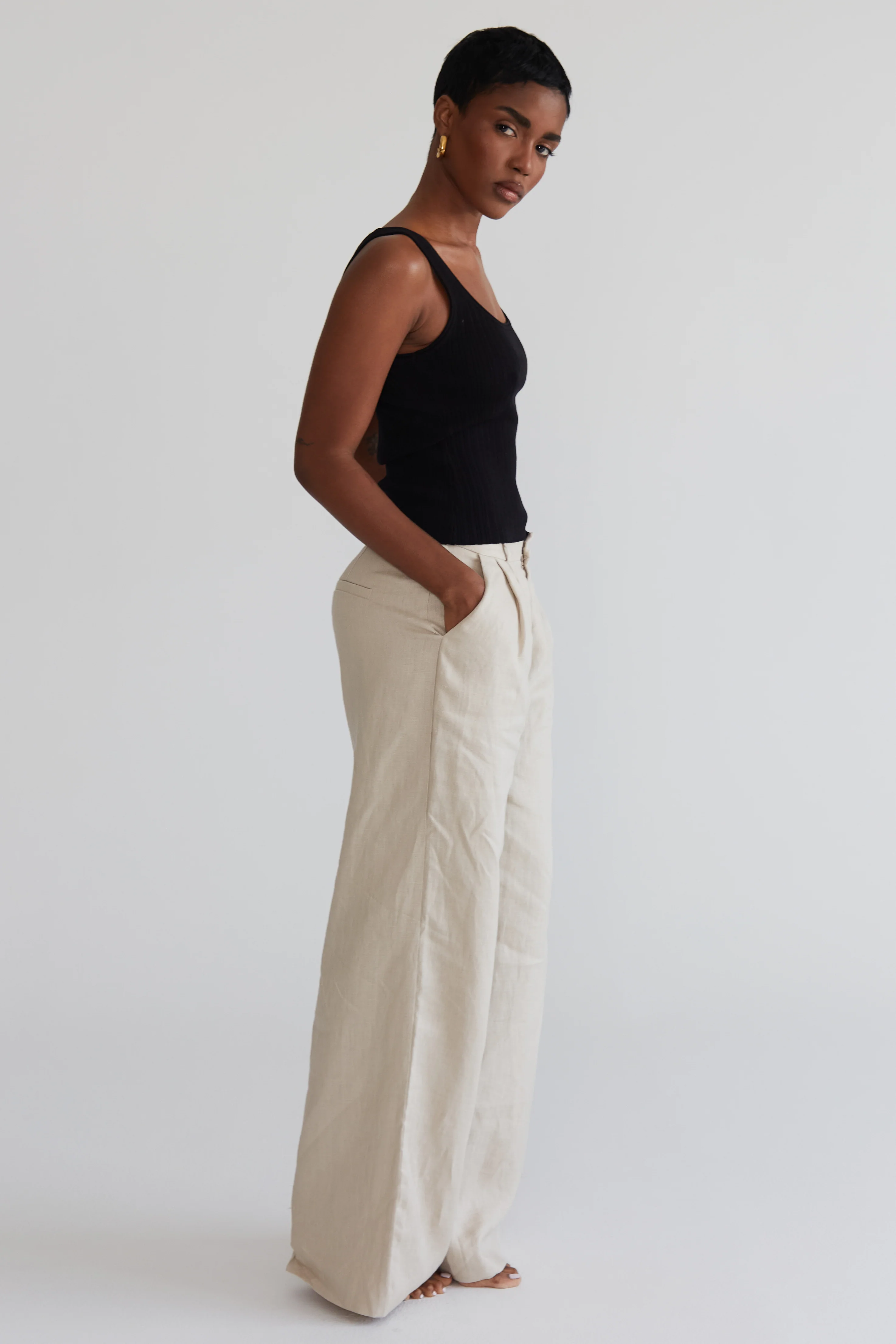 Toni Linen Trousers - Image 11