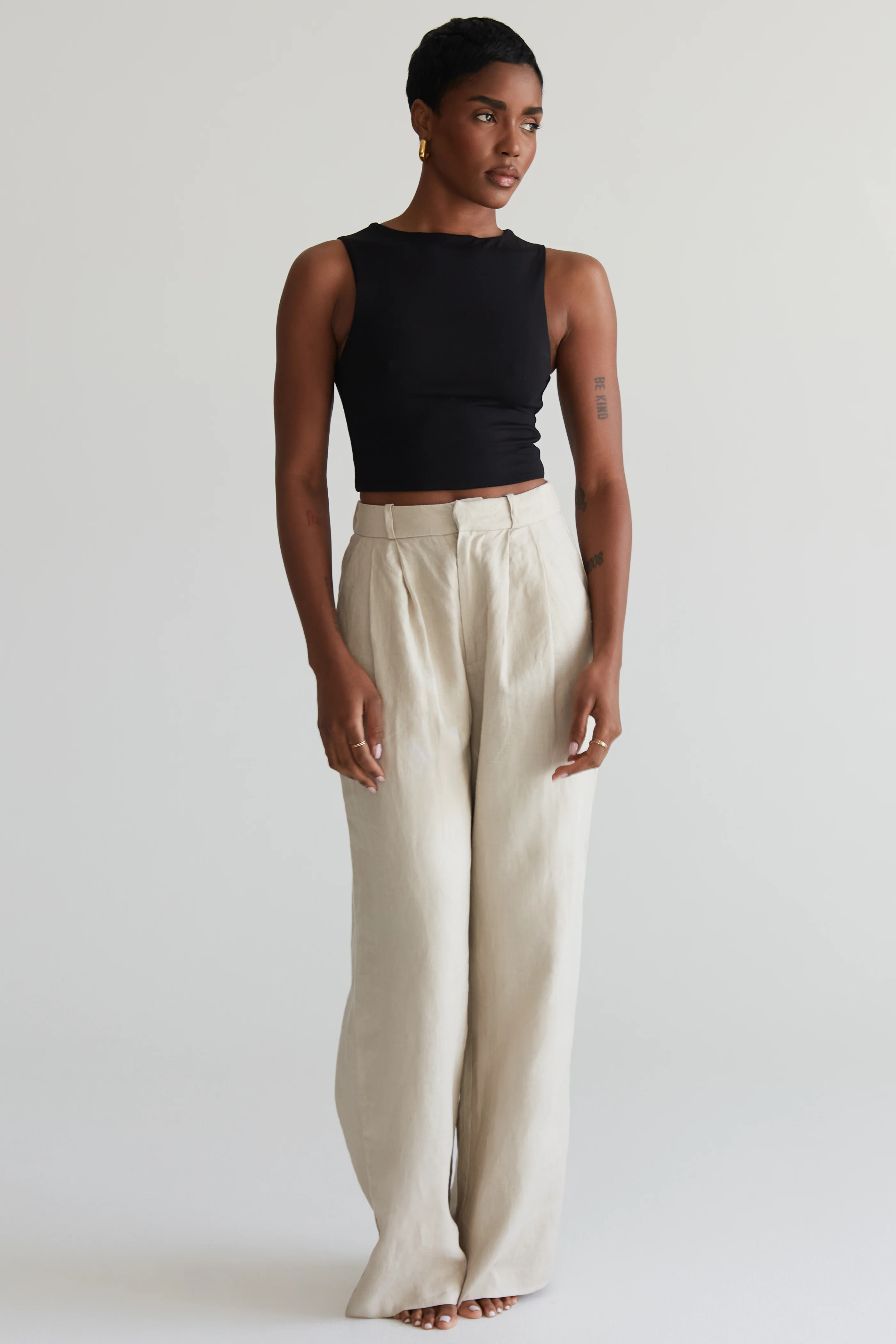 Toni Linen Trousers - Image 13