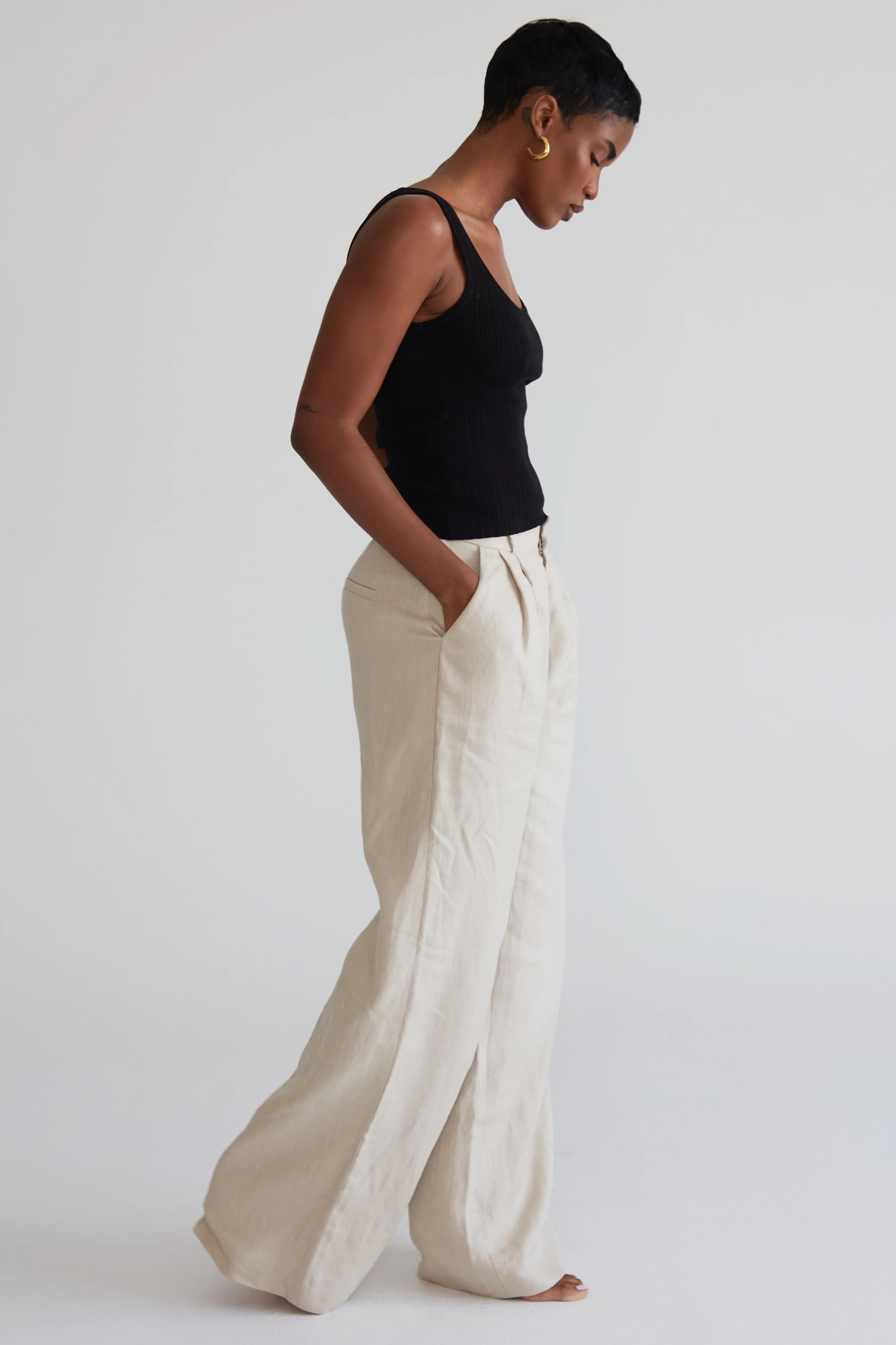 Toni Linen Trousers - Image 3