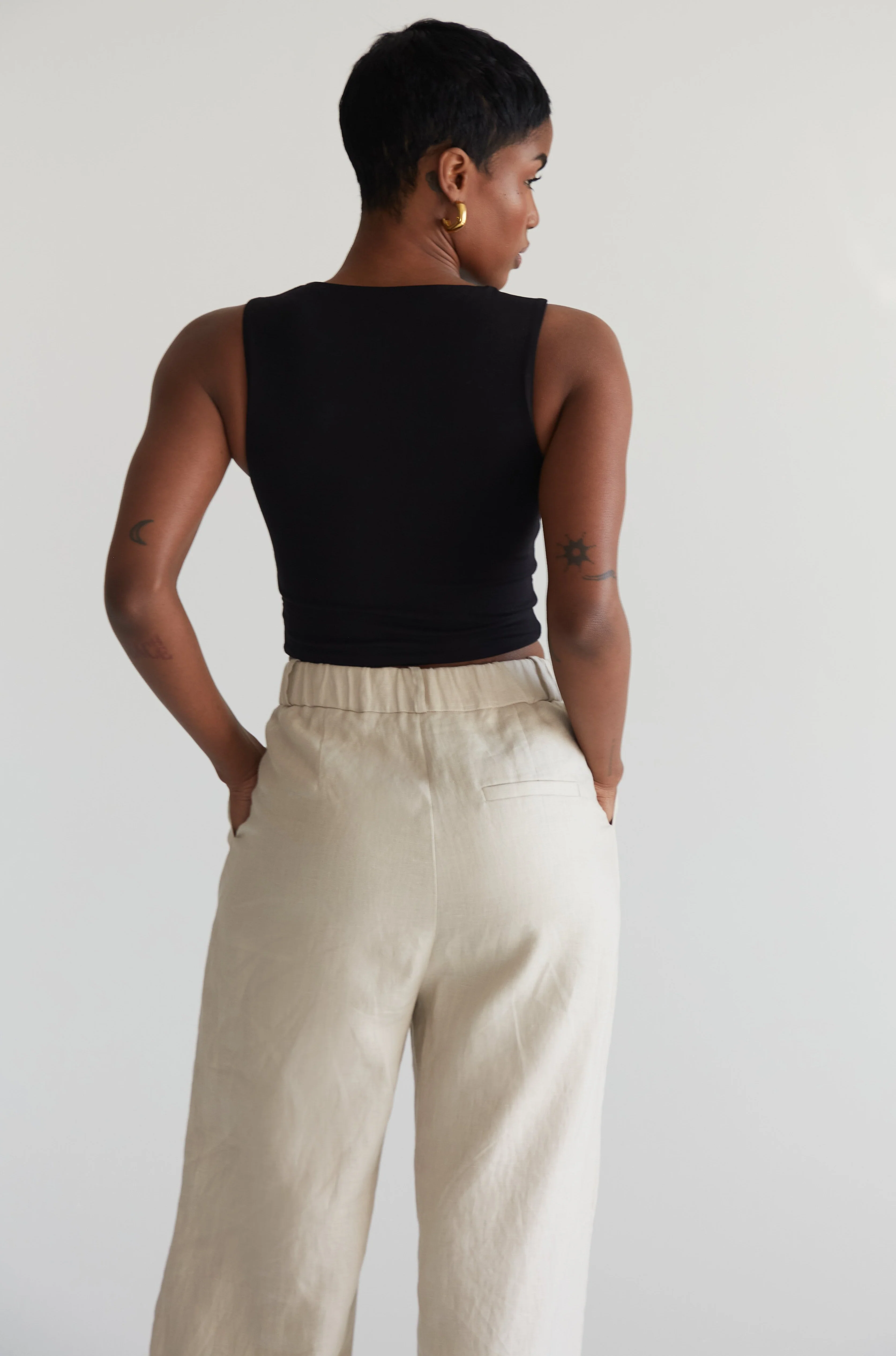 Toni Linen Trousers - Image 6