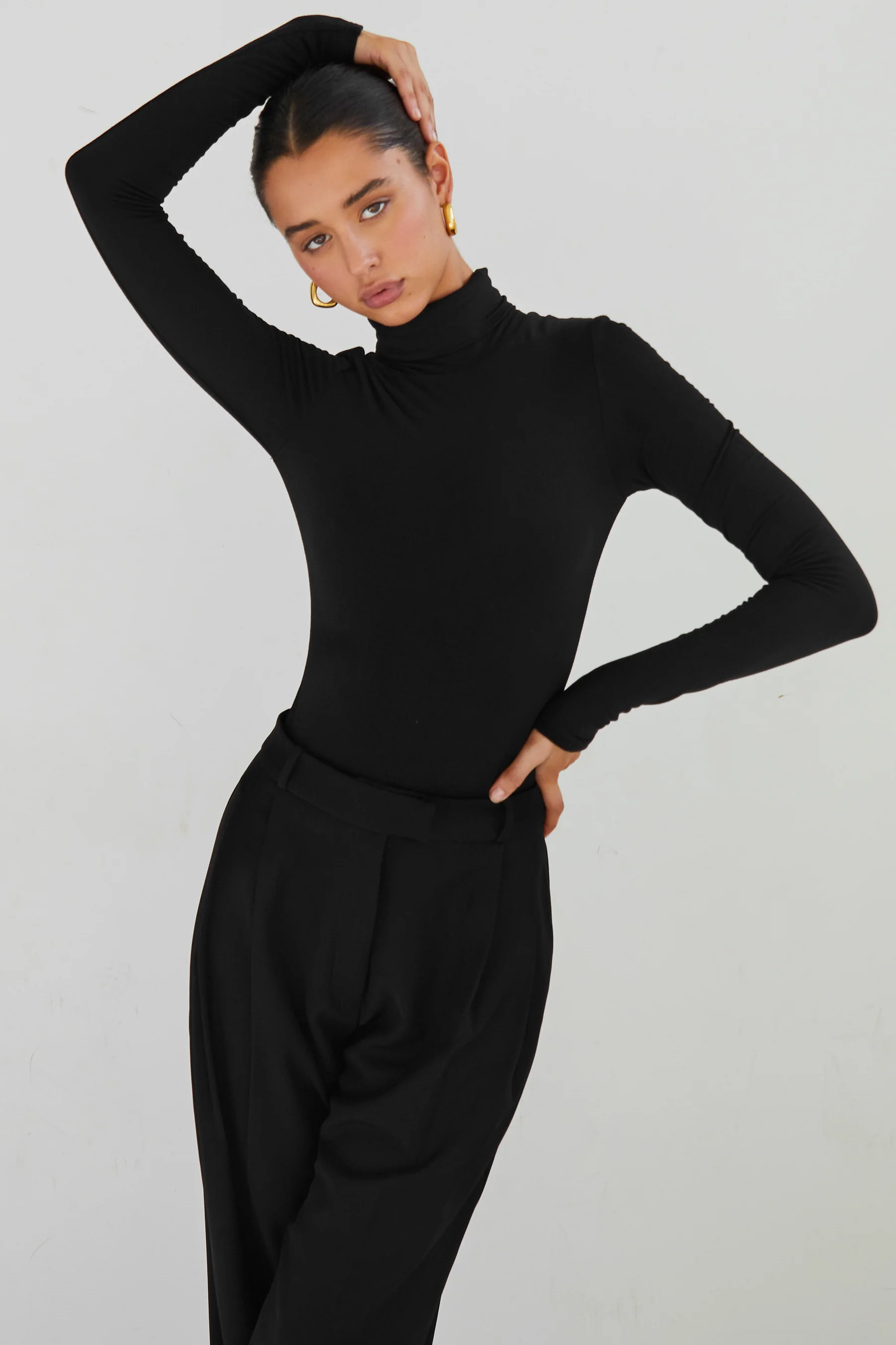 Turtleneck Long Sleeve Top - Image 3