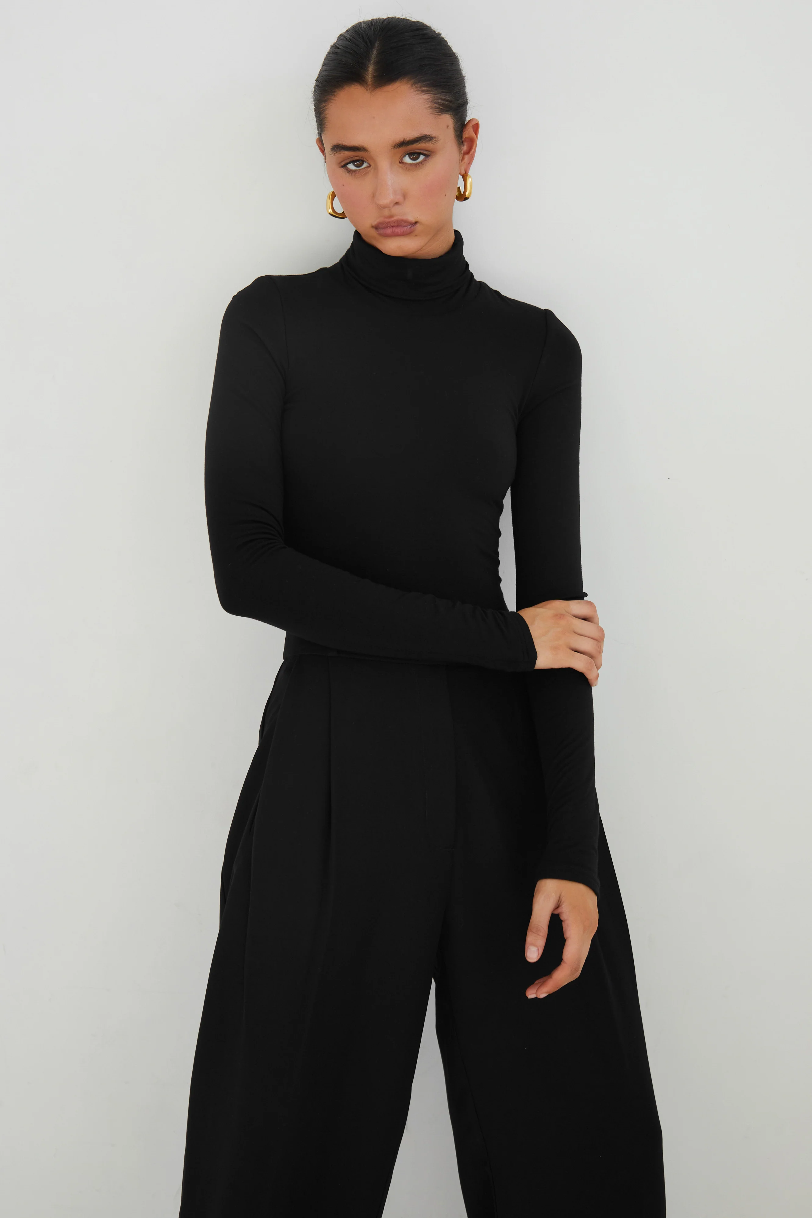 Turtleneck Long Sleeve Top - Image 4